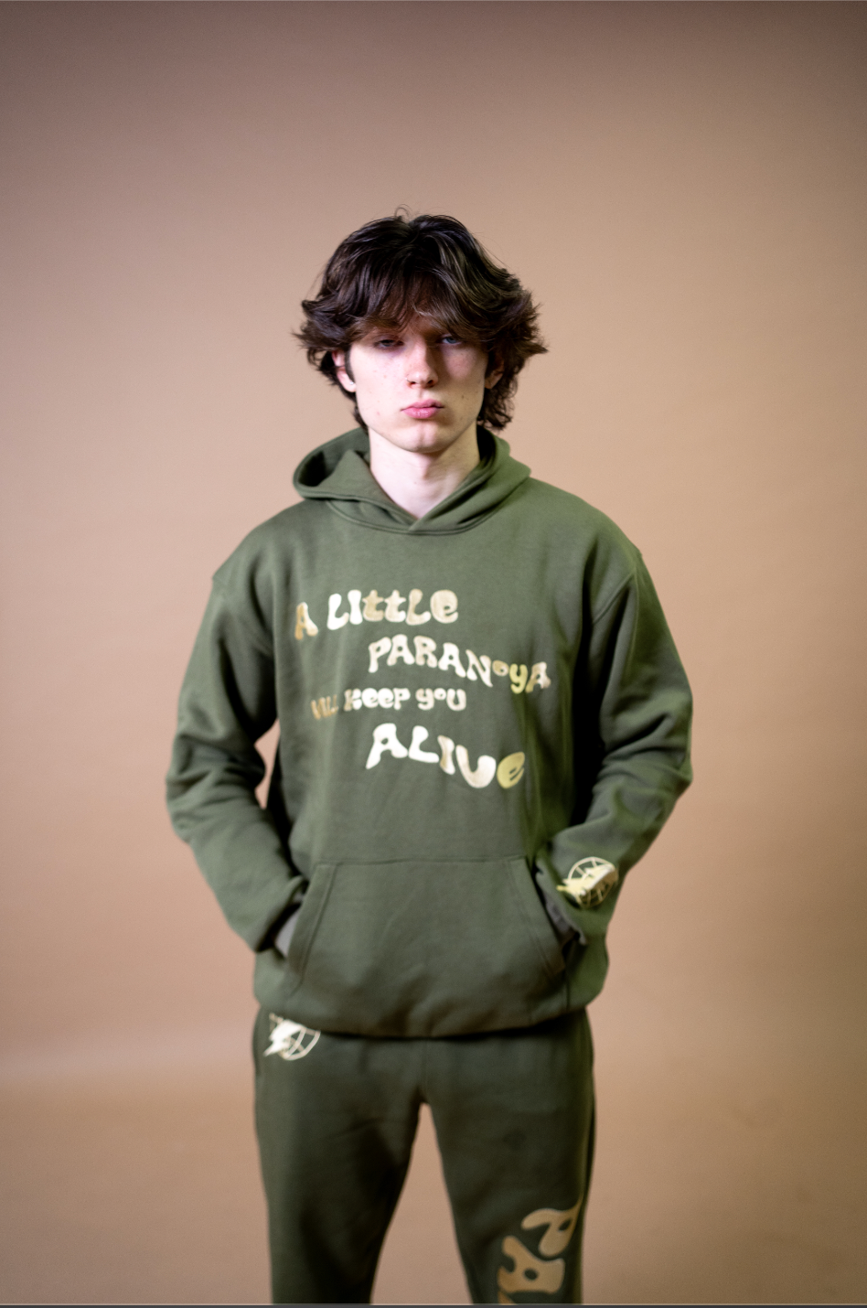 Olive Keep You Alive Sweatsuit