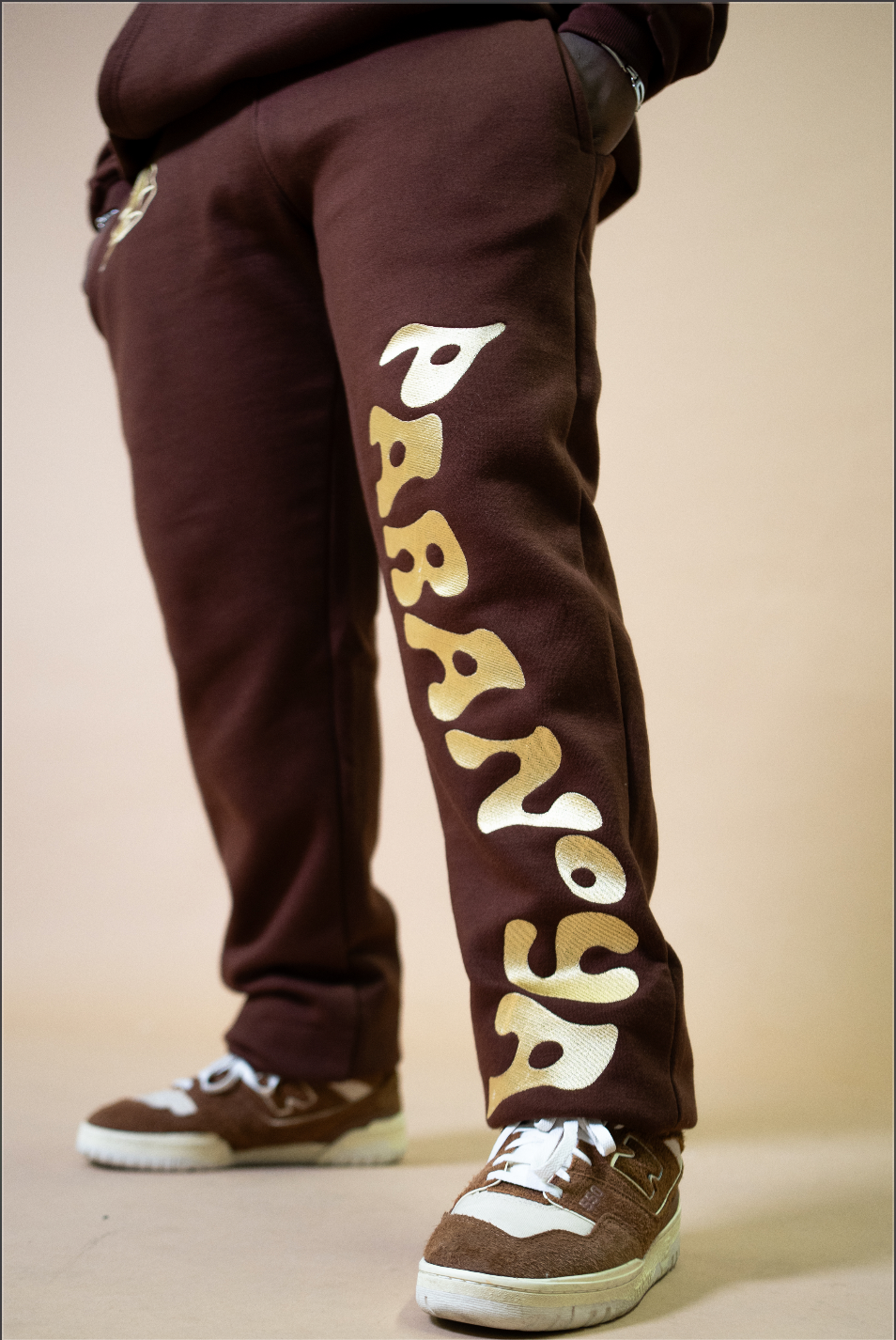 Brown Keep You Alive Sweatsuit